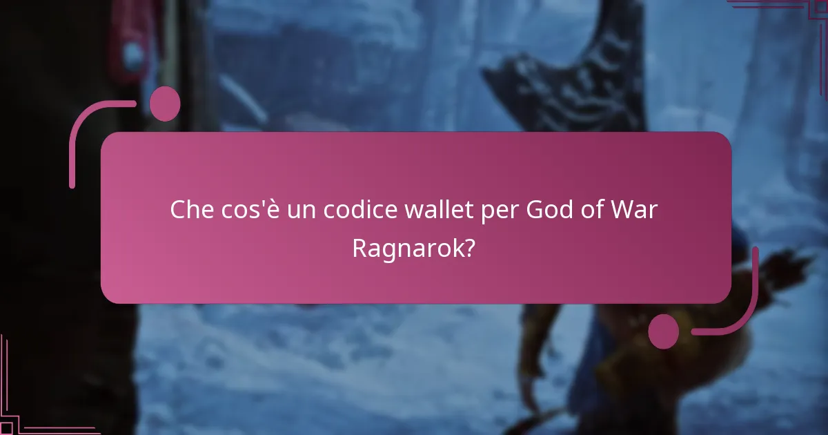 Come posso riscattare un codice wallet per God of War Ragnarok?