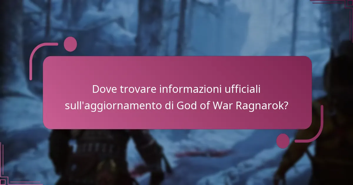 Quali sono i rischi associati all’aggiornamento di God of War Ragnarok?
